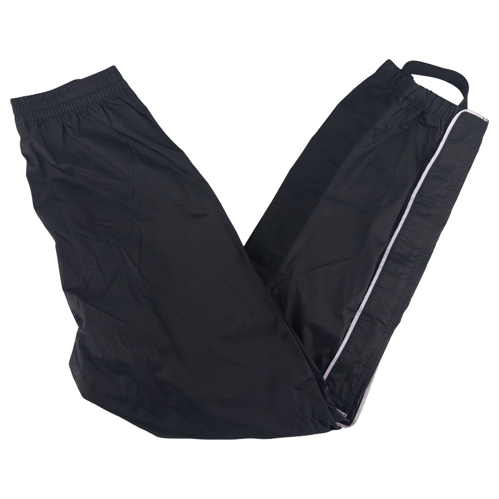 Harley Davidson Womens S Waterproof Rain Pants Black Reflective Stirrups Moto